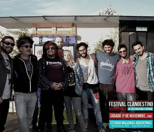 Estos son los ganadores del concurso por entradas para el Festival Clandestino 2014 este sbado 1 de noviembre.